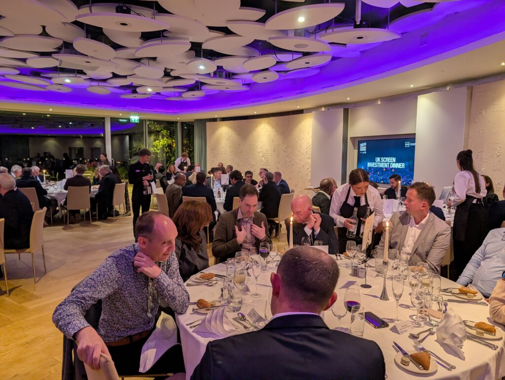 Uk Screen UK Screen Investment Dinner presents the strengths and potential of UK ...